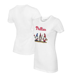 Philadelphia Phillies Tiny Turnip Women's Gnomes T-Shirt - White