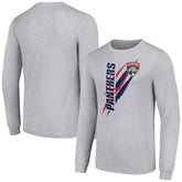 Florida Panthers Starter Color Scratch Long-Sleeve T-Shirt