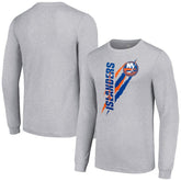 New York Islanders Starter Color Scratch Long-Sleeve T-Shirt