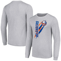 New York Islanders Starter Color Scratch Long-Sleeve T-Shirt