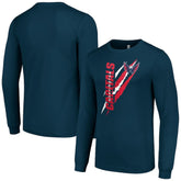 Washington Capitals Starter Color Scratch Long-Sleeve T-Shirt