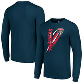 Florida Panthers Starter Color Scratch Long-Sleeve T-Shirt