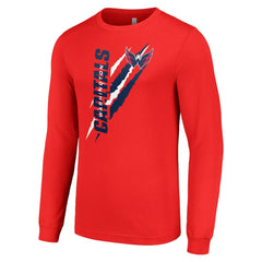 Washington Capitals Starter Color Scratch Long-Sleeve T-Shirt