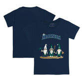 Seattle Mariners Tiny Turnip Youth Gnomes T-Shirt - Navy