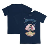 Seattle Mariners Tiny Turnip Youth Mermaid T-Shirt - Navy