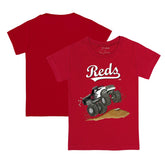 Cincinnati Reds Tiny Turnip Youth Monster Truck T-Shirt - Red