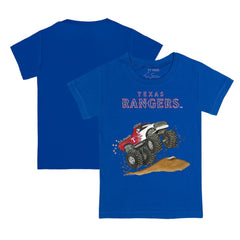 Texas Rangers Tiny Turnip Youth Monster Truck T-Shirt - Royal
