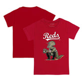 Cincinnati Reds Tiny Turnip Youth Triceratops T-Shirt - Red
