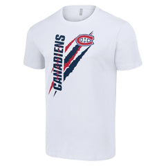 Montreal Canadiens Starter Color Scratch T-Shirt