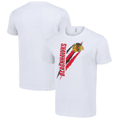 Chicago Blackhawks Starter Color Scratch T-Shirt