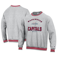 Washington Capitals Champion Reverse Weave Yarn Dye Pullover Sweatshirt