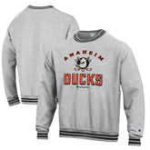Anaheim Ducks Champion Reverse Weave Yarn Dye Pullover Sweatshirt