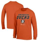 Anaheim Ducks Champion Long-Sleeve Jersey T-Shirt