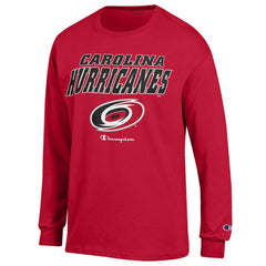 Carolina Hurricanes Champion Long-Sleeve Jersey T-Shirt
