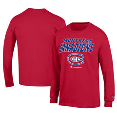 Montreal Canadiens Champion Long-Sleeve Jersey T-Shirt