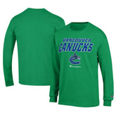 Vancouver Canucks Champion Long-Sleeve Jersey T-Shirt