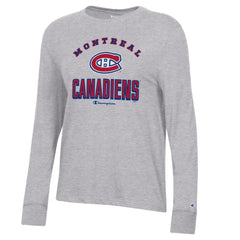 Montreal Canadiens Champion Women's Core Long Sleeve T-Shirt