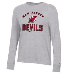 New Jersey Devils Champion Women's Core Long Sleeve T-Shirt