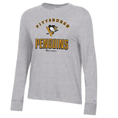 Pittsburgh Penguins Champion Women's Core Long Sleeve T-Shirt