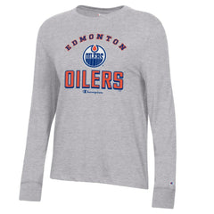Edmonton Oilers Champion Women's Core Long Sleeve T-Shirt