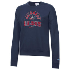 Columbus Blue Jackets Champion Women's Powerblend Pullover Sweatshirt