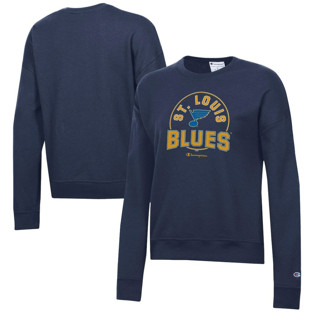 St. Louis Blues Champion Women's Powerblend Pullover Sweatshirt