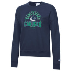 Vancouver Canucks Champion Women's Powerblend Pullover Sweatshirt