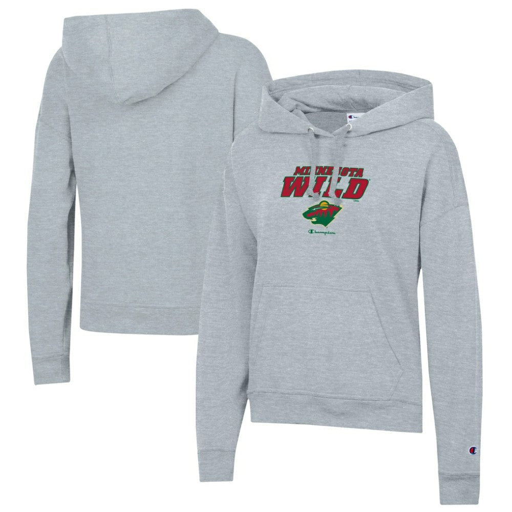 Minnesota Wild Champion Women's Powerblend Fleece Pullover Hoodie