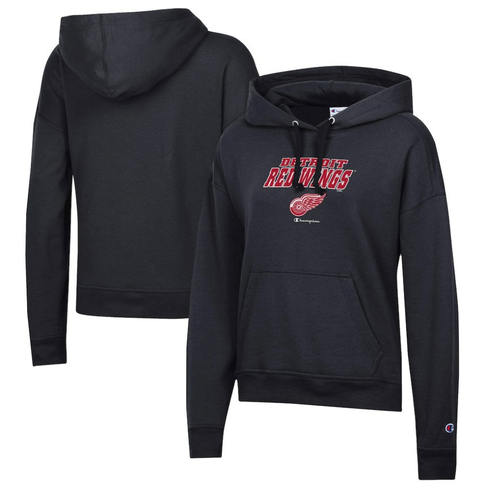 Detroit Red Wings Champion Women's Powerblend Fleece Pullover Hoodie