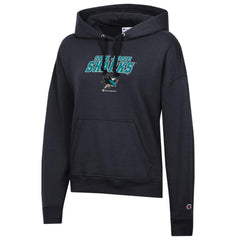 San Jose Sharks Champion Women's Powerblend Fleece Pullover Hoodie