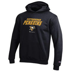 Pittsburgh Penguins Champion Youth Eco Powerblend Pullover Hoodie
