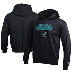 San Jose Sharks Champion Youth Eco Powerblend Pullover Hoodie