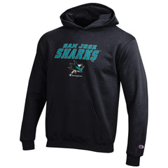 San Jose Sharks Champion Youth Eco Powerblend Pullover Hoodie