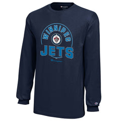 Winnipeg Jets Champion Youth Long-Sleeve Jersey T-Shirt