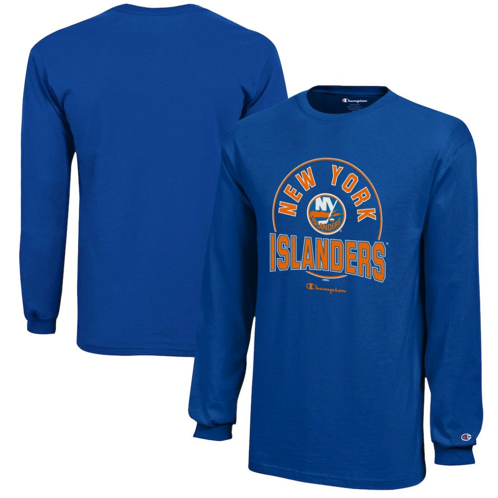 New York Islanders Champion Youth Long-Sleeve Jersey T-Shirt
