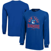 New York Rangers Champion Youth Long-Sleeve Jersey T-Shirt