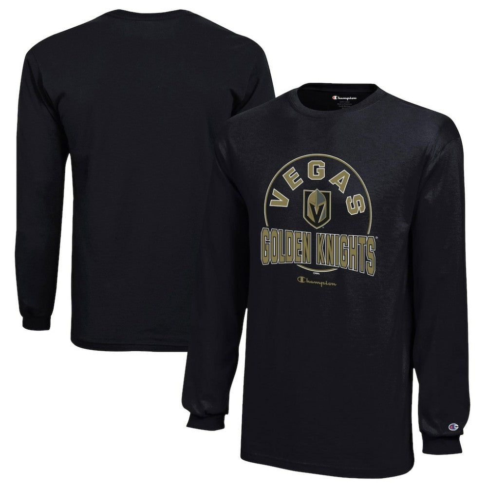 Vegas Golden Knights Champion Youth Long-Sleeve Jersey T-Shirt