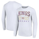 Los Angeles Kings Starter Retro Graphic Long Sleeve Crew T-Shirt
