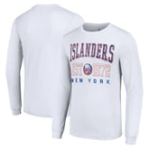 New York Islanders Starter Retro Graphic Long Sleeve Crew T-Shirt