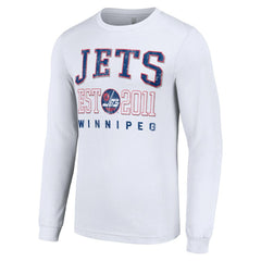 Winnipeg Jets Starter Retro Graphic Long Sleeve Crew T-Shirt