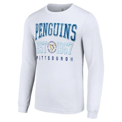 Pittsburgh Penguins Starter Retro Graphic Long Sleeve Crew T-Shirt