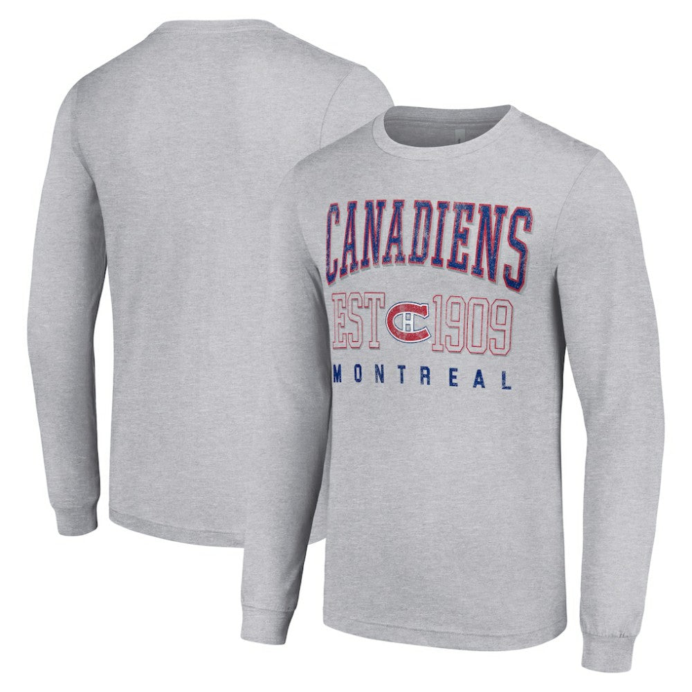Montreal Canadiens Starter Retro Graphic Long Sleeve Crew T-Shirt