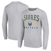 Buffalo Sabres Starter Retro Graphic Long Sleeve Crew T-Shirt