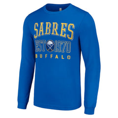 Buffalo Sabres Starter Retro Graphic Long Sleeve Crew T-Shirt