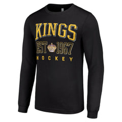 Los Angeles Kings Starter Retro Graphic Long Sleeve Crew T-Shirt