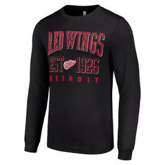 Detroit Red Wings Starter Retro Graphic Long Sleeve Crew T-Shirt