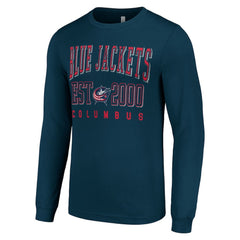 Columbus Blue Jackets Starter Logo Graphic Long Sleeve T-Shirt
