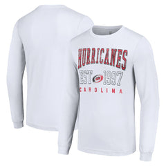 Carolina Hurricanes Starter Logo Graphic Long Sleeve T-Shirt