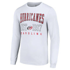 Carolina Hurricanes Starter Logo Graphic Long Sleeve T-Shirt