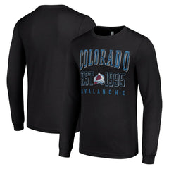 Colorado Avalanche Starter Logo Graphic Long Sleeve T-Shirt